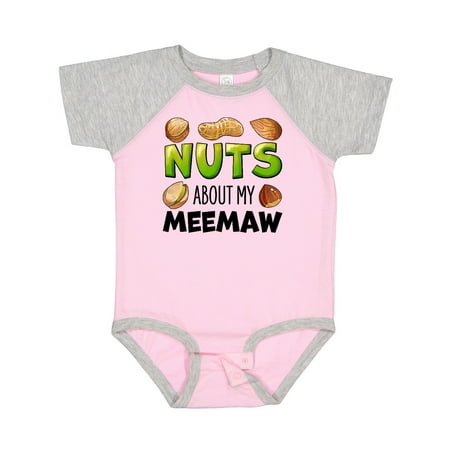 Inktastic Nuts About My Meemaw Peanut Almond Pistachio Gift Baby Boy or Baby Girl Bodysuit
Inktastic Nuts About My Meemaw Peanut Almond Pistachio Gift Baby Boy or Baby Girl Bodysuit