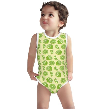 Vsdgher Various Lemons Print Baby Unisex Baby Cotton Sleeveless Bodysuits Soft and velvety comfortable and breathable
Vsdgher Various Lemons Print Baby Unisex Baby Cotton Sleeveless Bodysuits Soft and velvety comfortable and breathable