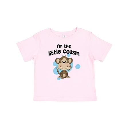 Inktastic I m the Little Cousin-monkey-blu Gift Baby Boy T-Shirt