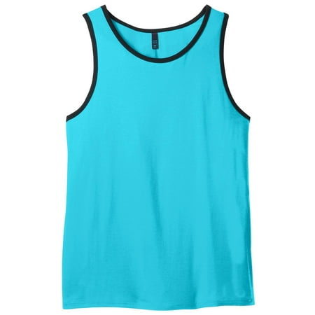 District Men's Ringer Standard Ring Spun Tank Top