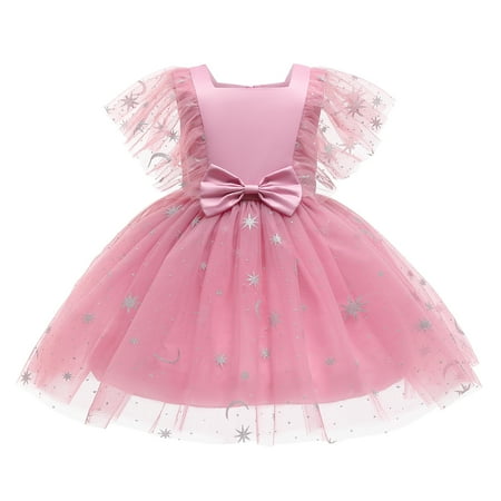 3T Baby Girls Dress Princess Dress Party Dress 4T Girls Birthday Dress Wedding Party Dress Formal Square Neck Cute Bowknot Girls Tulle Pink Dress
3T Baby Girls Dress Princess Dress Party Dress 4T Girls Birthday Dress Wedding Party Dress Formal Square Neck Cute Bowknot Girls Tulle Pink Dress