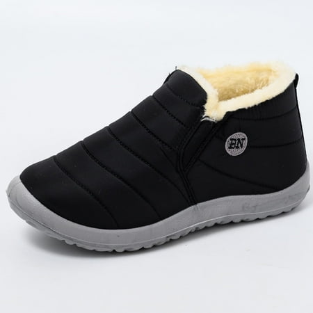 gakvov Ankle Boots For Women Low Heel Snow Boots Warm Waterproof Comfortable Slip On Outdoor Fur Lined Lining Winter Shoes For Women
gakvov Ankle Boots For Women Low Heel Snow Boots Warm Waterproof Comfortable Slip On Outdoor Fur Lined Lining Winter Shoes For Women