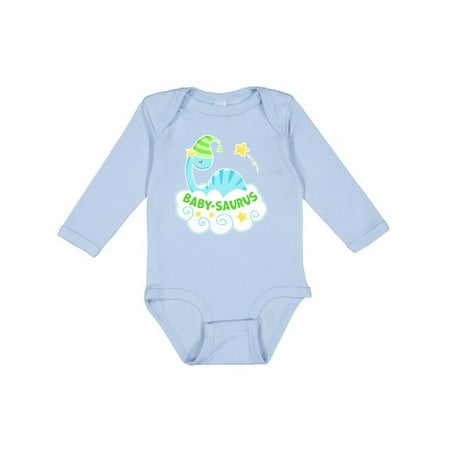 Inktastic Baby-Saurus with Cute Blue Dinosaur on a Cloud Gift Baby Boy or Baby Girl Long Sleeve Bodysuit
Inktastic Baby-Saurus with Cute Blue Dinosaur on a Cloud Gift Baby Boy or Baby Girl Long Sleeve Bodysuit