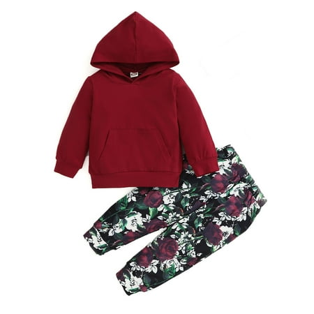 LAPAKIDS Infant Toddler Girl Clothes Baby Hooded Sweatshirt Tops Floral Pants Outfits Set
LAPAKIDS Infant Toddler Girl Clothes Baby Hooded Sweatshirt Tops Floral Pants Outfits Set