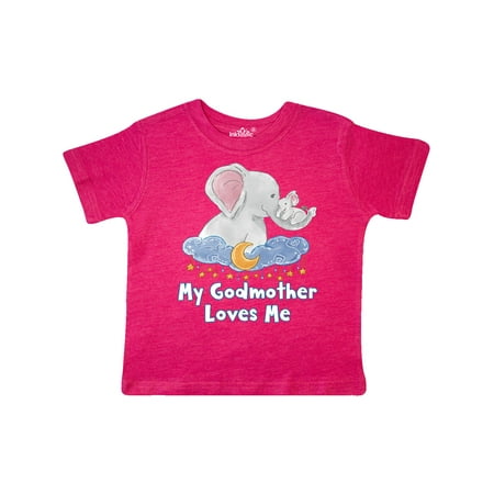 Inktastic My Godmother Loves Me Cute Elephants Clouds Moon and Stars Gift Toddler Boy or Toddler Girl T-Shirt
Inktastic My Godmother Loves Me Cute Elephants Clouds Moon and Stars Gift Toddler Boy or Toddler Girl T-Shirt