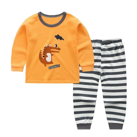 2Pcs Children Baby Boys And Girls Shoulder Button Long-sleeved Underwear/pajamas/sports Air-conditioning Suit 0-5T A1 120
2Pcs Children Baby Boys And Girls Shoulder Button Long-sleeved Underwear/pajamas/sports Air-conditioning Suit 0-5T A1 120