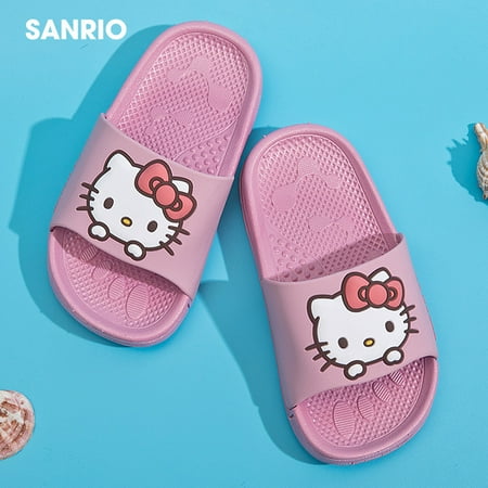 Kawaii Sanrio Hello Kitty Children Summer Slippers Kuromi Anime Soft Sole Eva Indoor Sandals Cute Bathroom Non-Slip Flip Flops
Kawaii Sanrio Hello Kitty Children Summer Slippers Kuromi Anime Soft Sole Eva Indoor Sandals Cute Bathroom Non-Slip Flip Flops