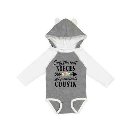 Inktastic Only the Best Nieces Get Promoted to Cousin Gift Baby Boy or Baby Girl Long Sleeve Bodysuit
Inktastic Only the Best Nieces Get Promoted to Cousin Gift Baby Boy or Baby Girl Long Sleeve Bodysuit