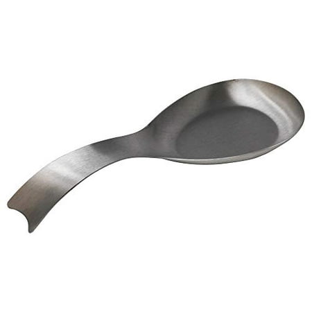 

Stainless Steel Utensil Holder Spoon Rest for Stove Top with Elegant Approach by EXULTIMATE Kitchen Silverware