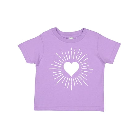 Inktastic Heart Valentine Day Girls Gift Toddler Toddler Girl T-Shirt