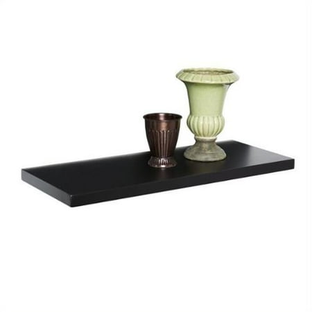 Southern Enterprises Aspen Floating Shelf in Black