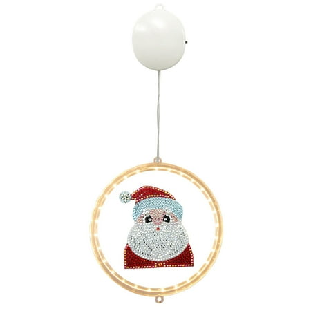 Heiheiup Small Night Light Painting Christmas Bell Window Decoration Round Light DIY Point Drilling Cartoon Bedroom Led Light Giant Christmas Decorations
Heiheiup Small Night Light Painting Christmas Bell Window Decoration Round Light DIY Point Drilling Cartoon Bedroom Led Light Giant Christmas Decorations