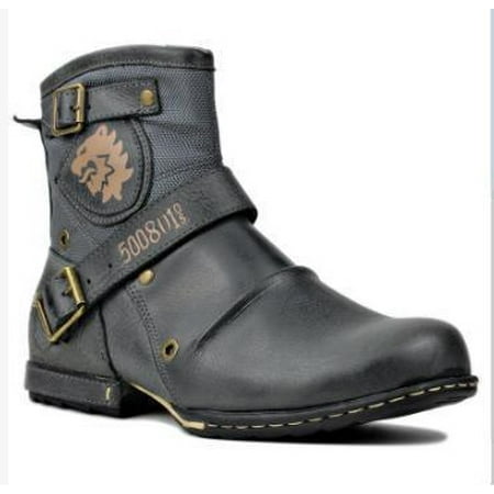 Toyella Round Toe European And American Retro Embroidered Men s Leather Boots Men s Shoes Greyish Black 46
Toyella Round Toe European And American Retro Embroidered Men s Leather Boots Men s Shoes Greyish Black 46