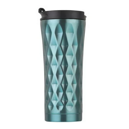 icdrIesnte 500Ml Double Wall Stainless Steel Car Coffee Mug Heat Preservation Cup Coffee Tea Mug Thermo Water Bottle Blue
icdrIesnte 500Ml Double Wall Stainless Steel Car Coffee Mug Heat Preservation Cup Coffee Tea Mug Thermo Water Bottle Blue