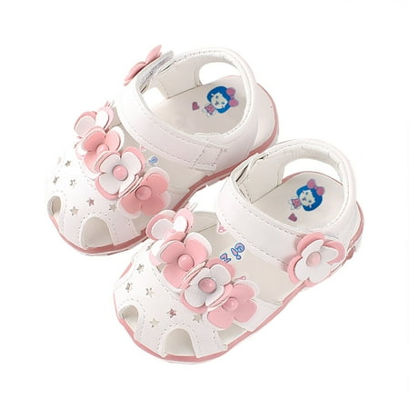 Girls Closed-Toe Summer Solid Flower Outdoor Sport Casual Sandals(Toddler/Little Kid)
Girls Closed-Toe Summer Solid Flower Outdoor Sport Casual Sandals(Toddler/Little Kid)
