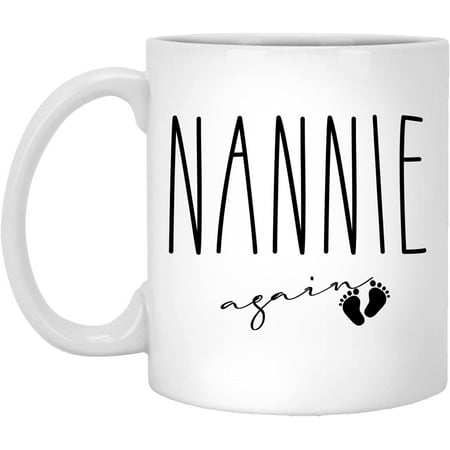 Nannie Again Mug Nannie Again Pregnancy Announcement Nannie Reveal Nannie To Be Gift Baby Announcement Nannie Again Rae Dunn Style Mug 11oz
Nannie Again Mug Nannie Again Pregnancy Announcement Nannie Reveal Nannie To Be Gift Baby Announcement Nannie Again Rae Dunn Style Mug 11oz
