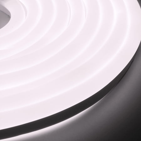 110V 16.4ft Flexible Neon Rope Strip Light 600LED Glow Wire String Strip Light Soft Lamp 18W For Xmas Christmas Outdoor Dance Party Wedding Home Decor Waterproof IP67 2835 SMD