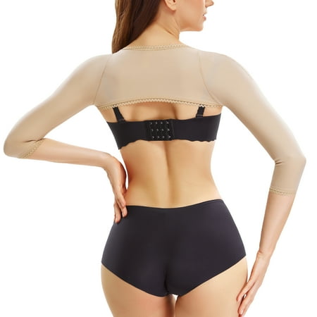 KUMAYES Shapewear for Women Upper Arm Compression Shaper Post Surgery Slimmer Sleeves Posture Corrector Tops
KUMAYES Shapewear for Women Upper Arm Compression Shaper Post Surgery Slimmer Sleeves Posture Corrector Tops