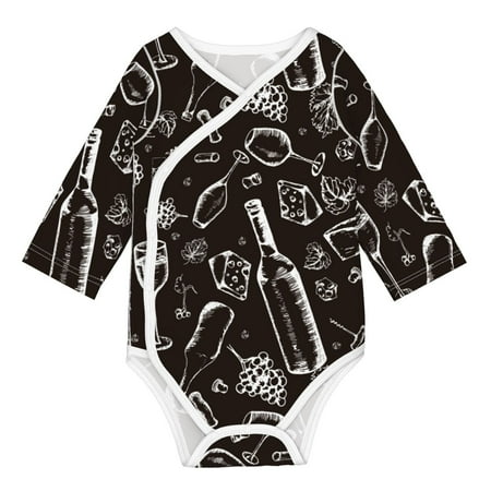 Matuu Wine Seamless for Baby Long-Sleeve Bodysuit Soft Cotton Comfortable and Breathable Perfect for Newborns and Infants
Matuu Wine Seamless for Baby Long-Sleeve Bodysuit Soft Cotton Comfortable and Breathable Perfect for Newborns and Infants