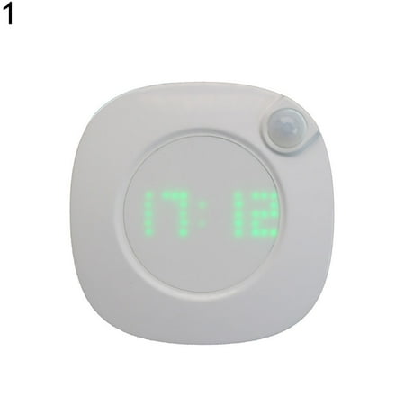 MWstore LED Motion Sensor Night Light Digital Time Display Clock Bedroom Bathroom Lamp
MWstore LED Motion Sensor Night Light Digital Time Display Clock Bedroom Bathroom Lamp