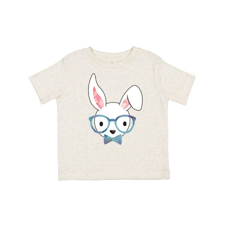 Inktastic Cute Hipster Bunny Blue Gift Toddler Boy or Toddler Girl T-Shirt
