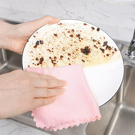 Absorbent Dish Cloth Brush Pot Cloth Durable Kitchen Cleaning Cloth Household Dishwashing Towel
Absorbent Dish Cloth Brush Pot Cloth Durable Kitchen Cleaning Cloth Household Dishwashing Towel