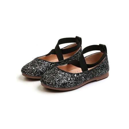 Zodanni Girls Lightweight Dress Shoes Wedding Cute Ankle Strap Flats Breathable Anti-Slip Elastic Straps Mary Jane Black 30
Zodanni Girls Lightweight Dress Shoes Wedding Cute Ankle Strap Flats Breathable Anti-Slip Elastic Straps Mary Jane Black 30