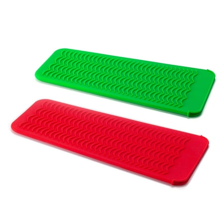 ZAXOP 2 Pack Heat Resistant Silicone Mat Pouch for Flat Iron Curling Iron Hair Straightener Hair Curling Wands Hot Hair Tools (Black&Black)
ZAXOP 2 Pack Heat Resistant Silicone Mat Pouch for Flat Iron Curling Iron Hair Straightener Hair Curling Wands Hot Hair Tools (Black&Black)