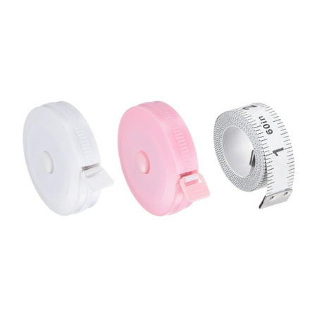 Uxcell 3pcs 150cm and 200cm Soft Retractable Measuring Tape with 150cm White Soft Ruler Light Pink White
Uxcell 3pcs 150cm and 200cm Soft Retractable Measuring Tape with 150cm White Soft Ruler Light Pink White