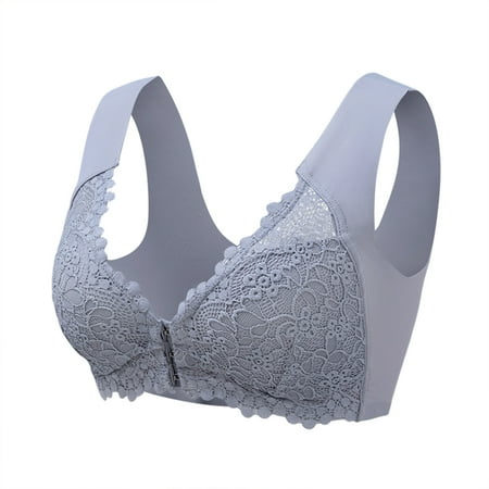 Women Lace Bra Front Closure Thin Cup Floral Lace Bra Ruffled Trim Push up Bra Full Cup Lace Bras Ladies Bralette Plus Size
Women Lace Bra Front Closure Thin Cup Floral Lace Bra Ruffled Trim Push up Bra Full Cup Lace Bras Ladies Bralette Plus Size