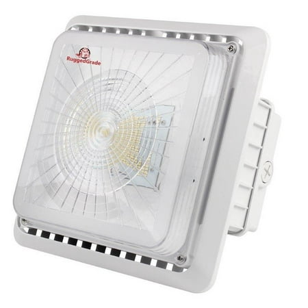 100 Watt LED Canopy Light – 13 500 Lumens – Ultra efficient 135lm/watt LED – Ceiling Gas Station Retail Parking Garage Light - UL & DLC Premium Rated 4.4 Canopy LED Light -5000K Bright White
100 Watt LED Canopy Light – 13 500 Lumens – Ultra efficient 135lm/watt LED – Ceiling Gas Station Retail Parking Garage Light - UL & DLC Premium Rated 4.4 Canopy LED Light -5000K Bright White