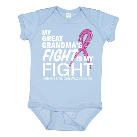 Inktastic Great Grandma s Fight is My Fight- Breast Cancer Awareness Gift Baby Boy or Baby Girl Bodysuit
Inktastic Great Grandma s Fight is My Fight- Breast Cancer Awareness Gift Baby Boy or Baby Girl Bodysuit