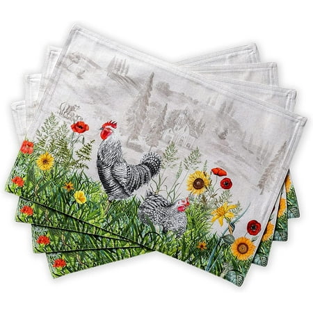 100% Cotton Placemats Botanical Fresh Soft & Elegant Set of 4 for Family Dinners Kitchen Dining Cocktail Parties Wedding Spring/Summer (13 x19 )
100% Cotton Placemats Botanical Fresh Soft & Elegant Set of 4 for Family Dinners Kitchen Dining Cocktail Parties Wedding Spring/Summer (13 x19 )