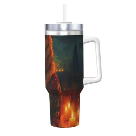 Sikiie Candle Shepherd Dog Insulated Stainless Water Bottle Lid Travel Mug Cup Insulated Tumblers Cup 40oz Ice Bully With Handle
Sikiie Candle Shepherd Dog Insulated Stainless Water Bottle Lid Travel Mug Cup Insulated Tumblers Cup 40oz Ice Bully With Handle