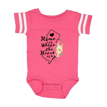 Inktastic New Jersey Home is Where the Heart is with Watercolor Floral Gift Baby Boy or Baby Girl Bodysuit
Inktastic New Jersey Home is Where the Heart is with Watercolor Floral Gift Baby Boy or Baby Girl Bodysuit