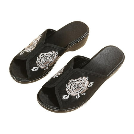 Floleo Women s Shoes Deals Summer Summer Ladies Lightweight Slippers Sandals Casual Wedge Heels Shoes
Floleo Women s Shoes Deals Summer Summer Ladies Lightweight Slippers Sandals Casual Wedge Heels Shoes