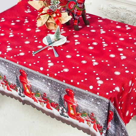 Sanwood Christmas Table Cloth 150x180cm Christmas Themed Table Cloth Rectangle Printing Desk Cover Party Decor
Sanwood Christmas Table Cloth 150x180cm Christmas Themed Table Cloth Rectangle Printing Desk Cover Party Decor