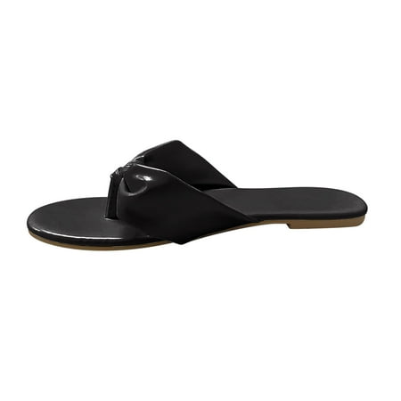 Womens Slippers Women S Leisure Vacation Outer Wear Bow Knot Flip Flops Flat Beach Sandals Slippers
Womens Slippers Women S Leisure Vacation Outer Wear Bow Knot Flip Flops Flat Beach Sandals Slippers