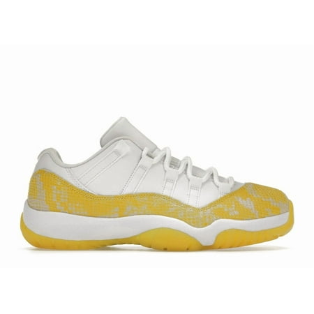 Jordan Women's 11 Retro Low Yellow Snakeskin Basketball Shoes, from StockX