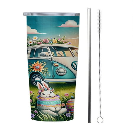 Hippie Van Easter Day Hippie Peace Sign 20oz Tumbler Insulated Stainless Steel Water Bottle Portable Travel Coffee Tea Mug Cup
Hippie Van Easter Day Hippie Peace Sign 20oz Tumbler Insulated Stainless Steel Water Bottle Portable Travel Coffee Tea Mug Cup