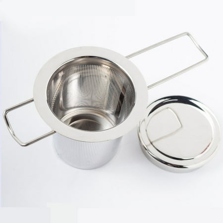 JINGT Tea Infuser Strainers for Loose Tea Stainless Steel Loose Leaf Tea Strainer folding handle with cover
JINGT Tea Infuser Strainers for Loose Tea Stainless Steel Loose Leaf Tea Strainer folding handle with cover