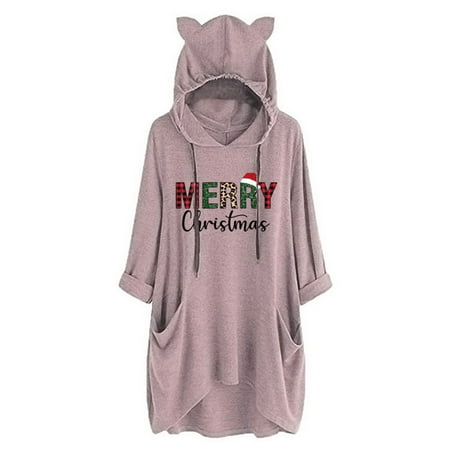 jsaierl Christmas Sweatshirt Hoodies Women Long Sleeve Merry Christmas Print Top Funny Crewneck Sweatshirt Vintage Pullover Christmas Gifts for Women
jsaierl Christmas Sweatshirt Hoodies Women Long Sleeve Merry Christmas Print Top Funny Crewneck Sweatshirt Vintage Pullover Christmas Gifts for Women