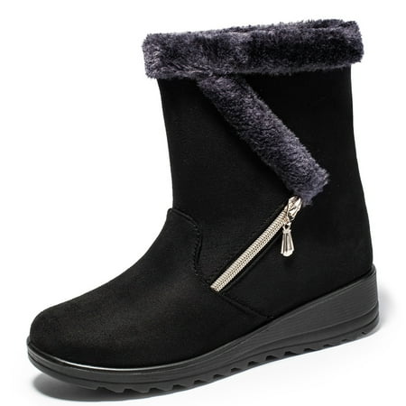 Winter Women s Snow Boots Slip-On Waterproof Ankle Boots Suede Warm Faux Fur Lined High Top Outdoor Shoes
Winter Women s Snow Boots Slip-On Waterproof Ankle Boots Suede Warm Faux Fur Lined High Top Outdoor Shoes