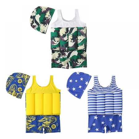 AJZIOJIRO Toddler Baby Child Float Suit Floating Swimsuit Removable Buoyancy Sticks For Boys Girls
AJZIOJIRO Toddler Baby Child Float Suit Floating Swimsuit Removable Buoyancy Sticks For Boys Girls