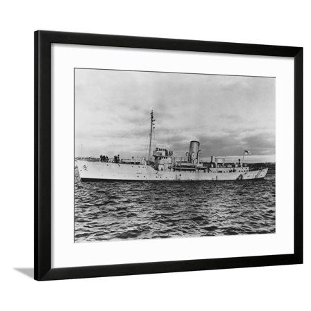 Canadian Corvette Framed Print Wall Art