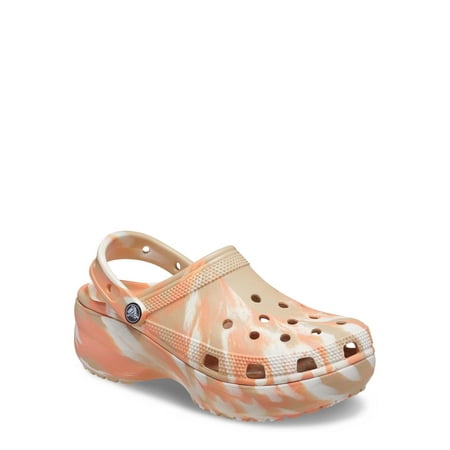 Crocs Women s Classic Platform Marbled Clog