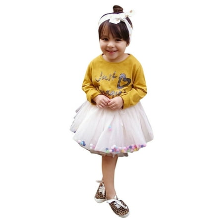 kpoplk Short Sleeve Toddler Dress Toddler Girls Dress Summer Fashion Dress Princess Dress Casual Dress Tutu Mesh Girls Dresses(White)
kpoplk Short Sleeve Toddler Dress Toddler Girls Dress Summer Fashion Dress Princess Dress Casual Dress Tutu Mesh Girls Dresses(White)