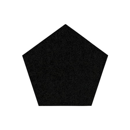 Broadway Collection Kids Favorite Black 9' Pentagon - Area Rug