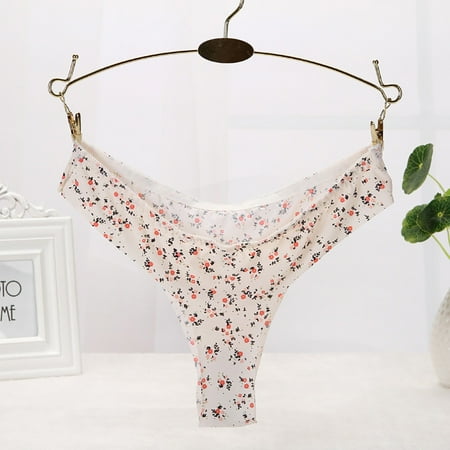 Huachen Sexy Women Invisible Underwear Briefs G-Strings Ice Silk Seamless Crotch BG L Beige/L
Huachen Sexy Women Invisible Underwear Briefs G-Strings Ice Silk Seamless Crotch BG L Beige/L