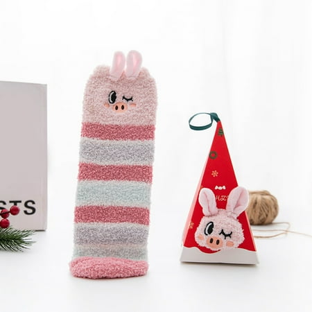 5 pair Christmas Socks Gift Fluffy Coral Velvet Thick Warm Winter Socks For Women New Year Gift Box With Box Color Random
5 pair Christmas Socks Gift Fluffy Coral Velvet Thick Warm Winter Socks For Women New Year Gift Box With Box Color Random